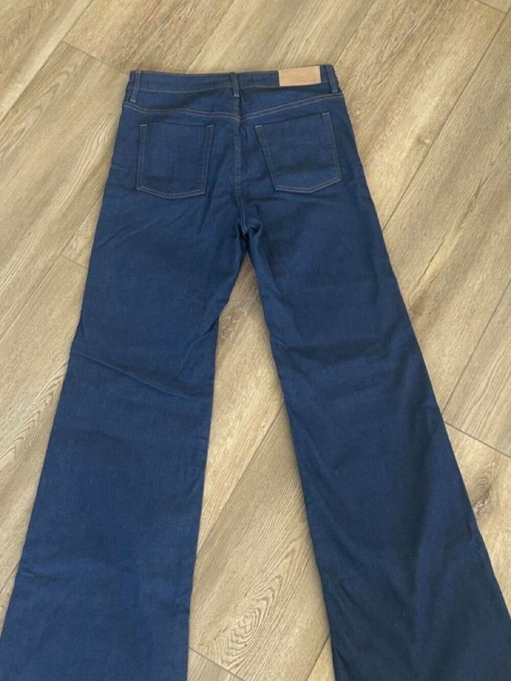 VICTORIA BECKHAM Womens's Navy and Blue Jeans size 28 - Picture 3 of 10